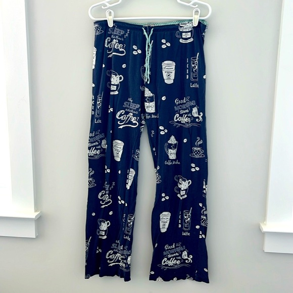 Navy and White PJ pants size M - Picture 1 of 5